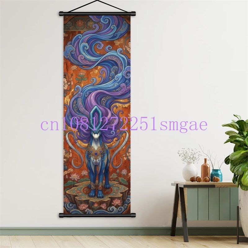 Pokemon Anime Poster Scroll Pa – Canvas Painting Bewertung und Preis