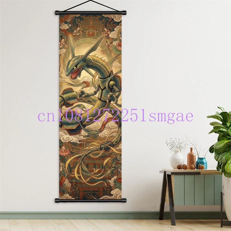 Pokemon Anime Poster Scroll Pa – Canvas Painting Bewertung und Preis