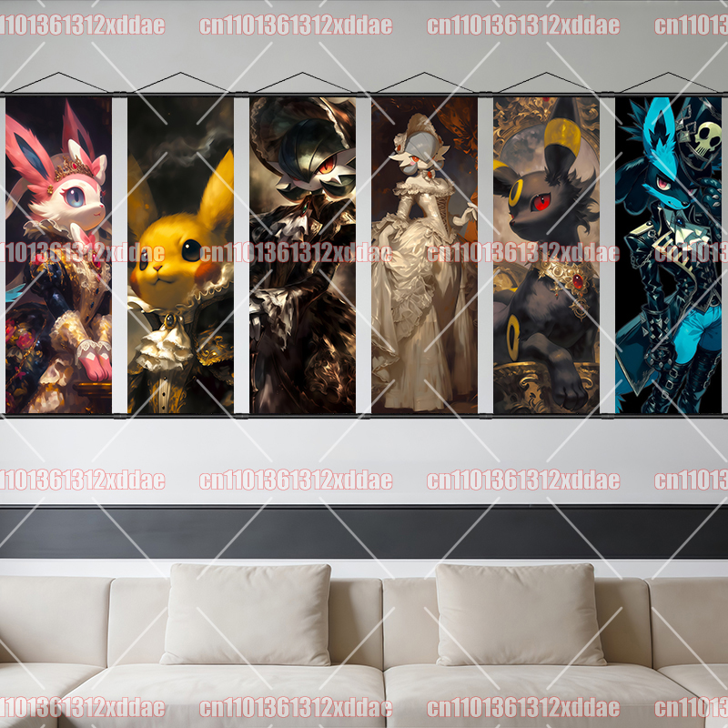 Pokémon Anime Scroll Painting  – Canvas Painting Bewertung und Preis