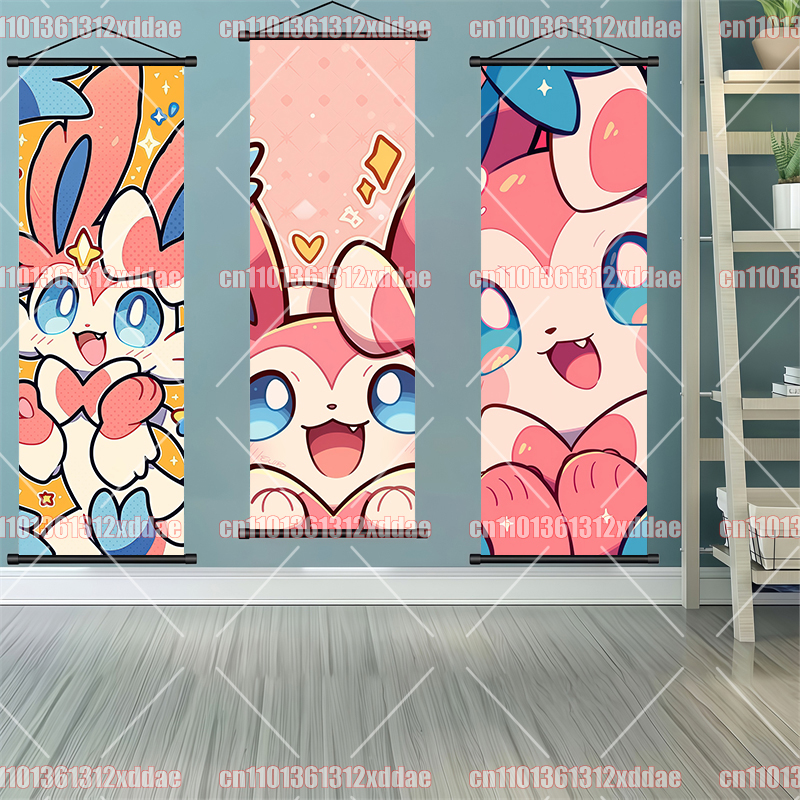 Pokémon Anime Scroll Painting  – Canvas Painting Bewertung und Preis