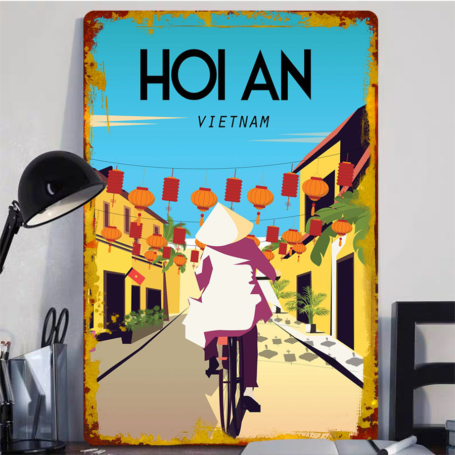 Hoi An Vietnam Vintage Metal W – Home Decor Vietnam Bewertung und Preis
