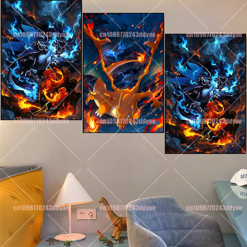 Anime Pokemon Canvas Painting  – Canvas Painting Bewertung und Preis