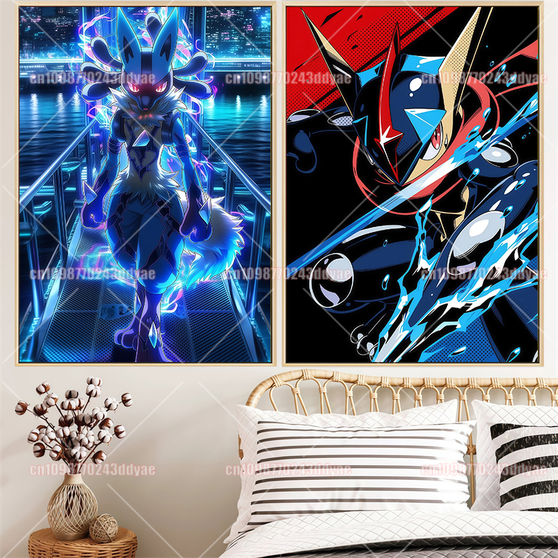 Anime Pokemon Canvas Painting  – Canvas Painting Bewertung und Preis
