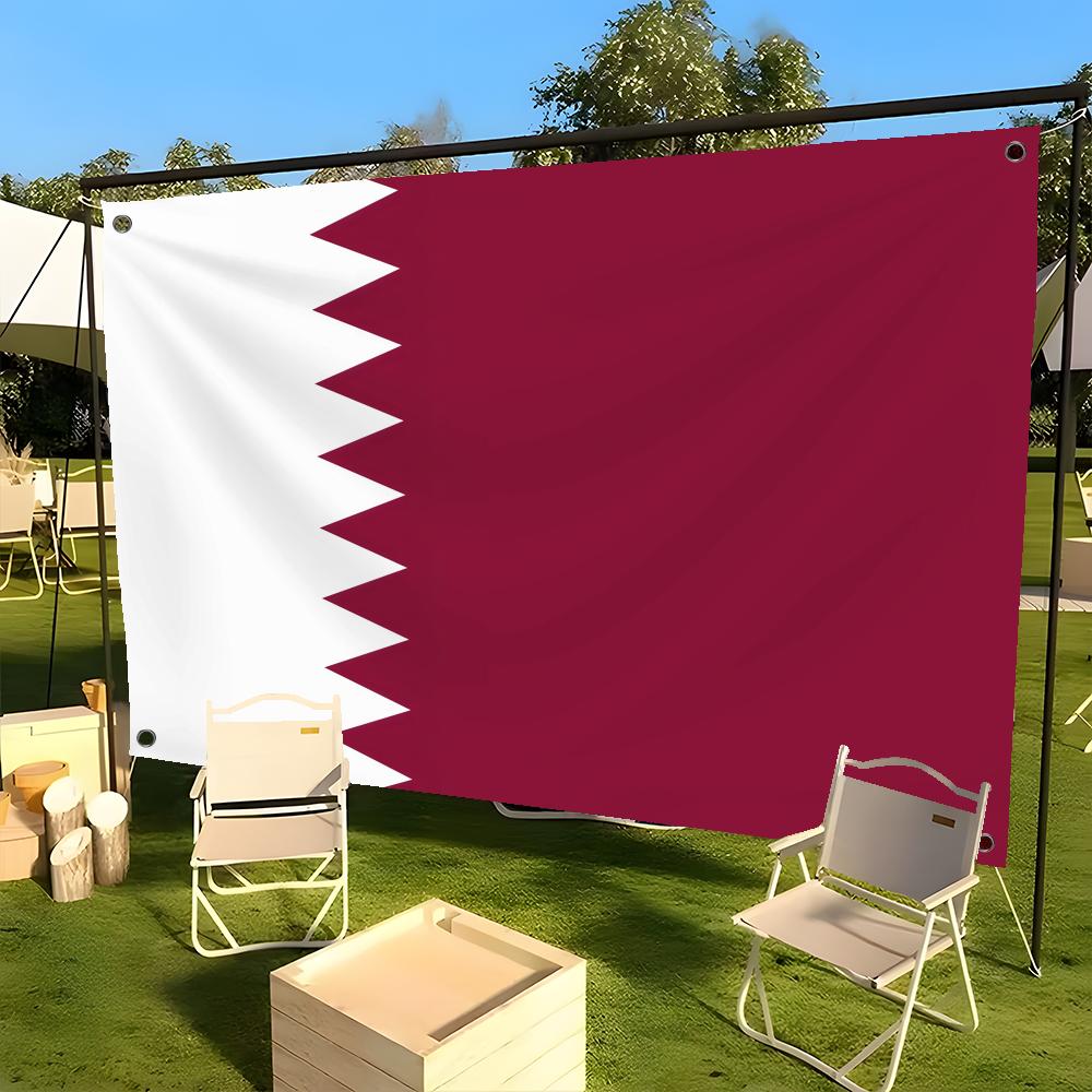 Qatar Flags Custom Decorative  – Home Decor Qatar Bewertung und Preis