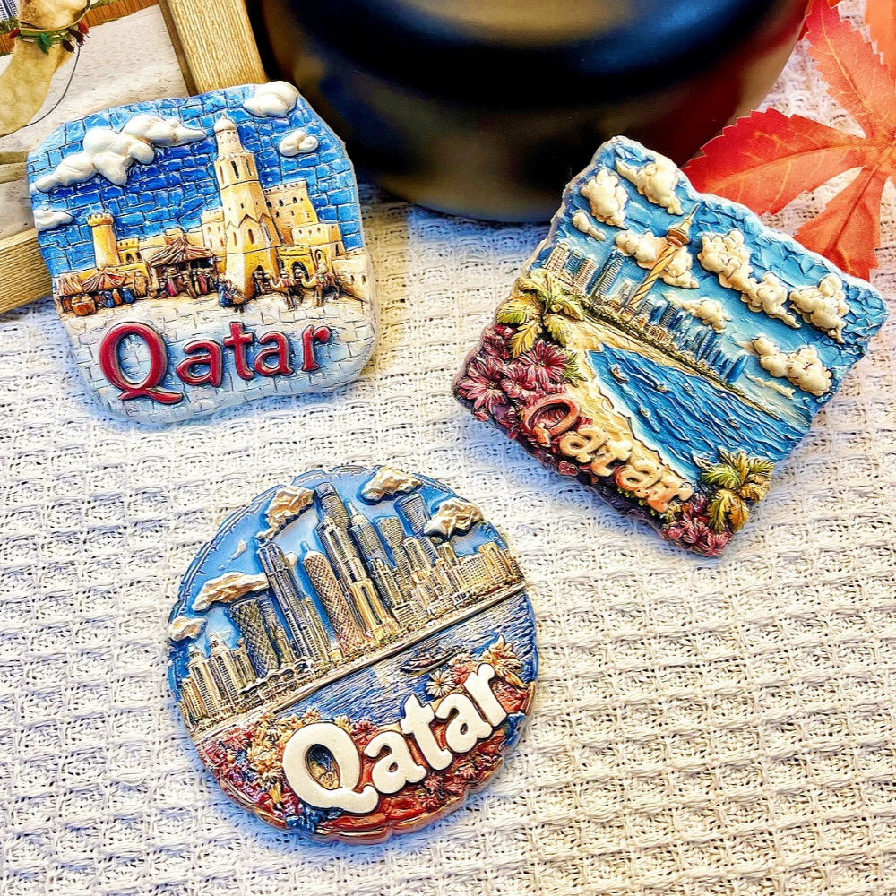 Qatar 3D Fridge Magnets Orname – Home Decor Qatar Bewertung und Preis