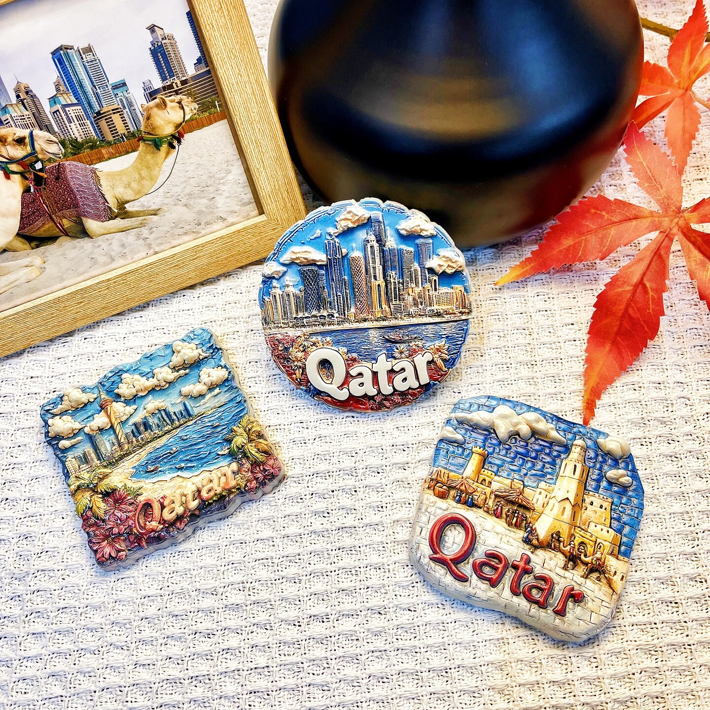 Qatar 3D Fridge Magnets Orname – Home Decor Qatar Bewertung und Preis