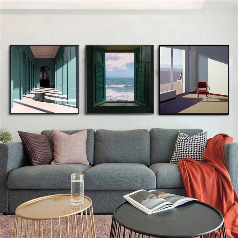 Nordic Window Outside Landscap – Home Decor Interior Bewertung und Preis