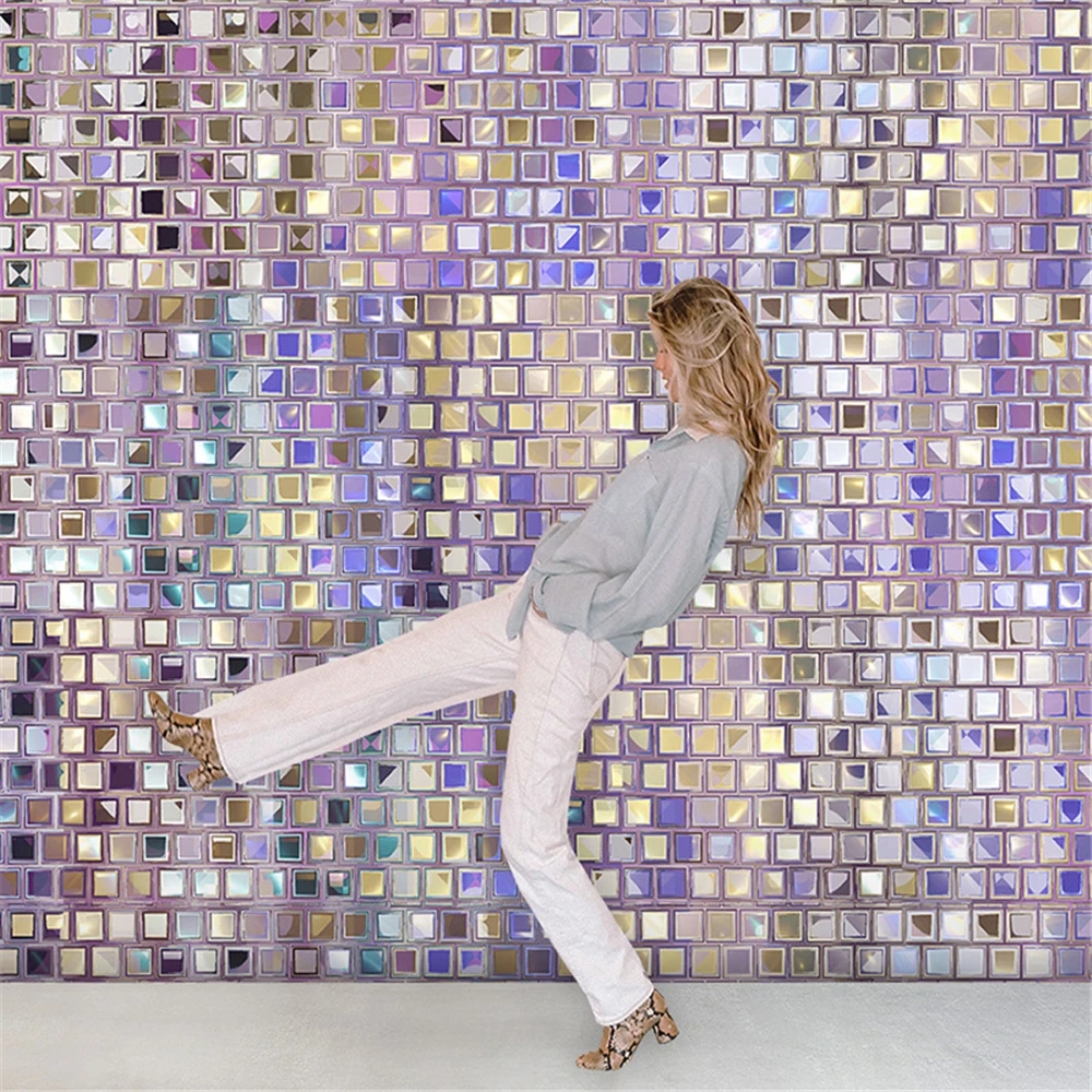 Custom Colored mosaic wallpape – Home Decor Online Shopping Bewertung und Preis