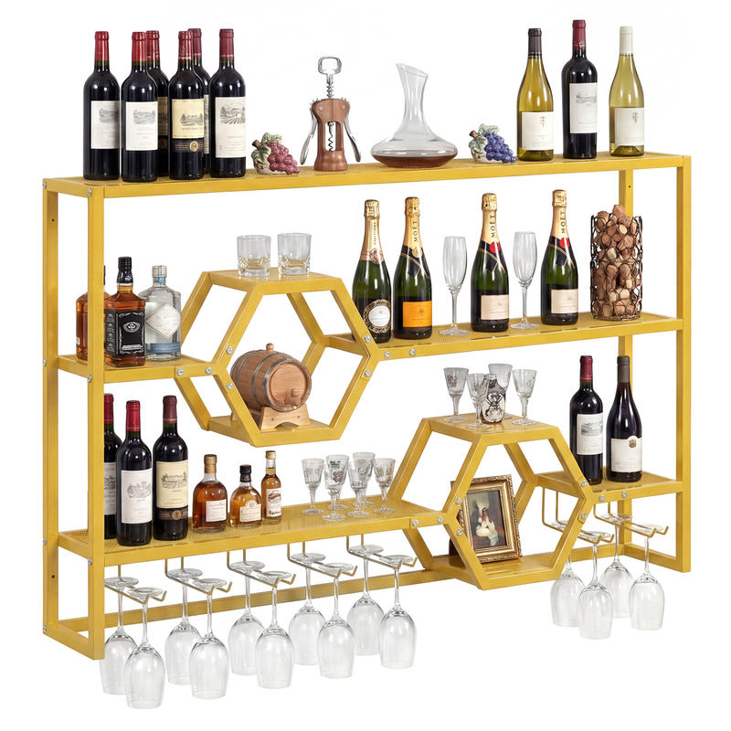 Wall Mounted Wine Rack 47