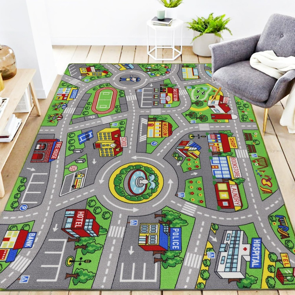 Childrens Traffic Road Playmat – Home Decor Retailers Bewertung und Preis