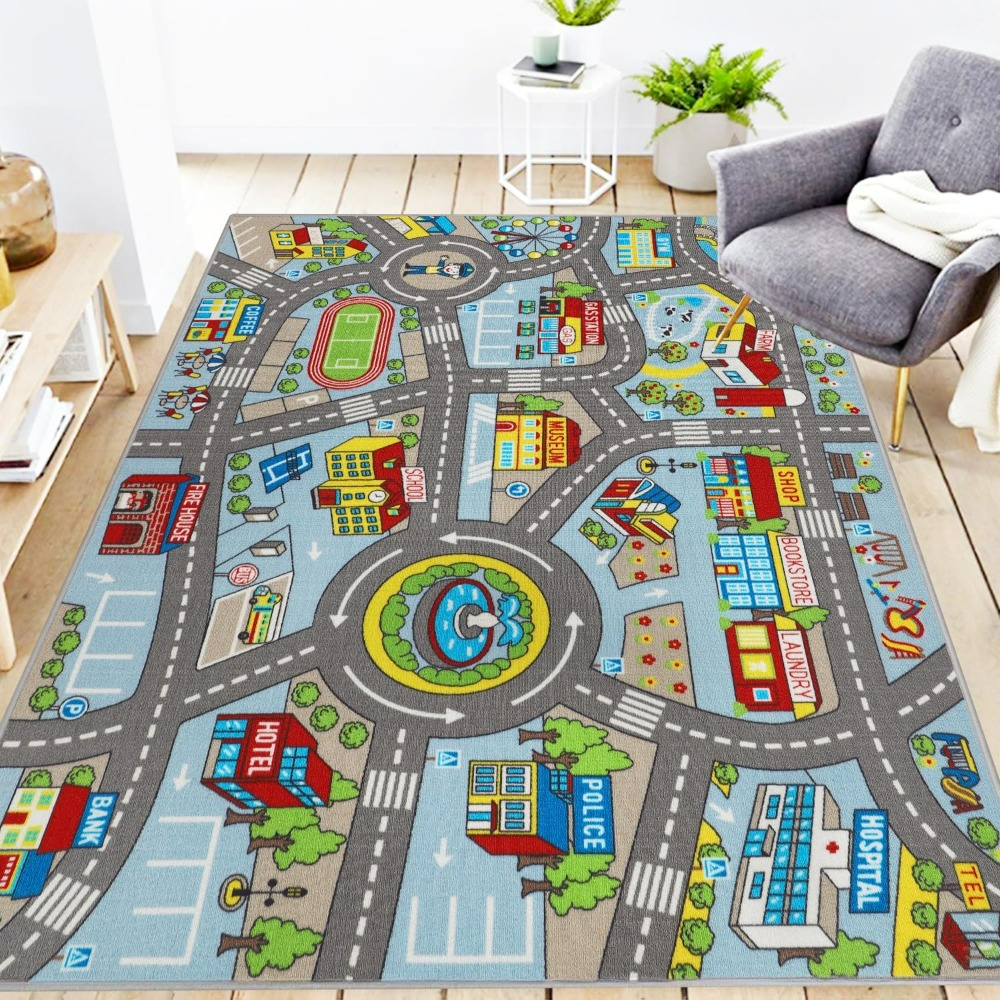 Childrens Traffic Road Playmat – Home Decor Retailers Bewertung und Preis