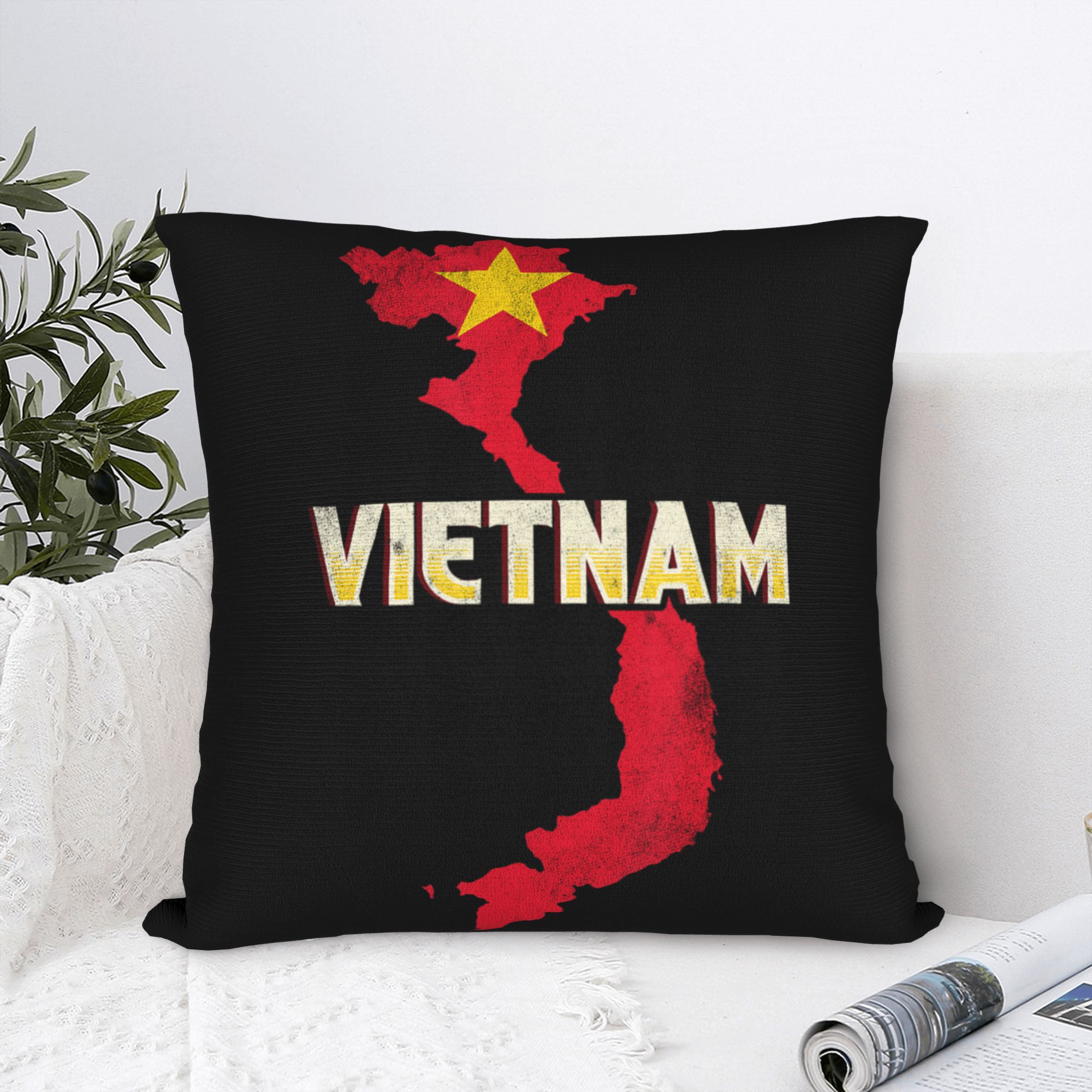 Vietnam Flag Yellow Star Asia  – Home Decor Vietnam Bewertung und Preis