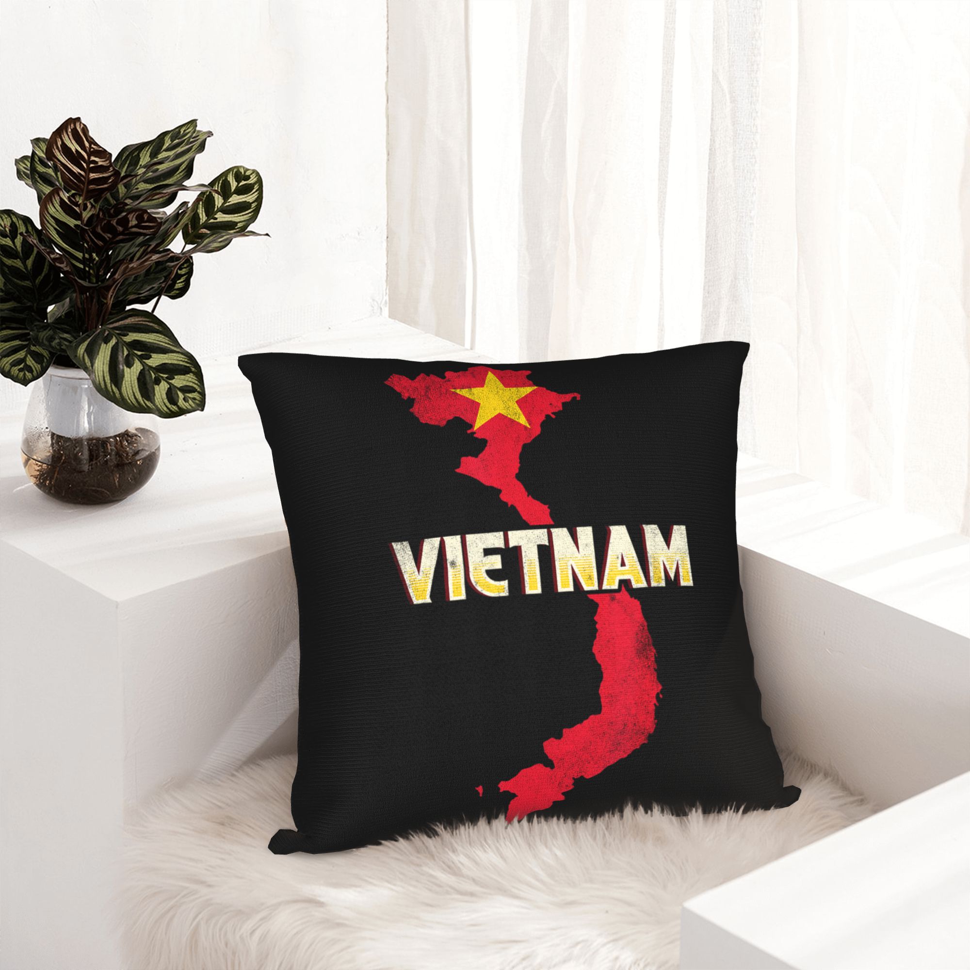 Vietnam Flag Yellow Star Asia  – Home Decor Vietnam Bewertung und Preis