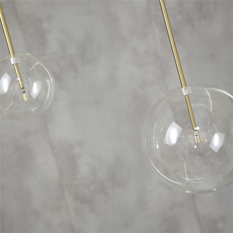 Nordic Clear Glass Pendant Lig – Hanging Moon Lamp Bewertung und Preis