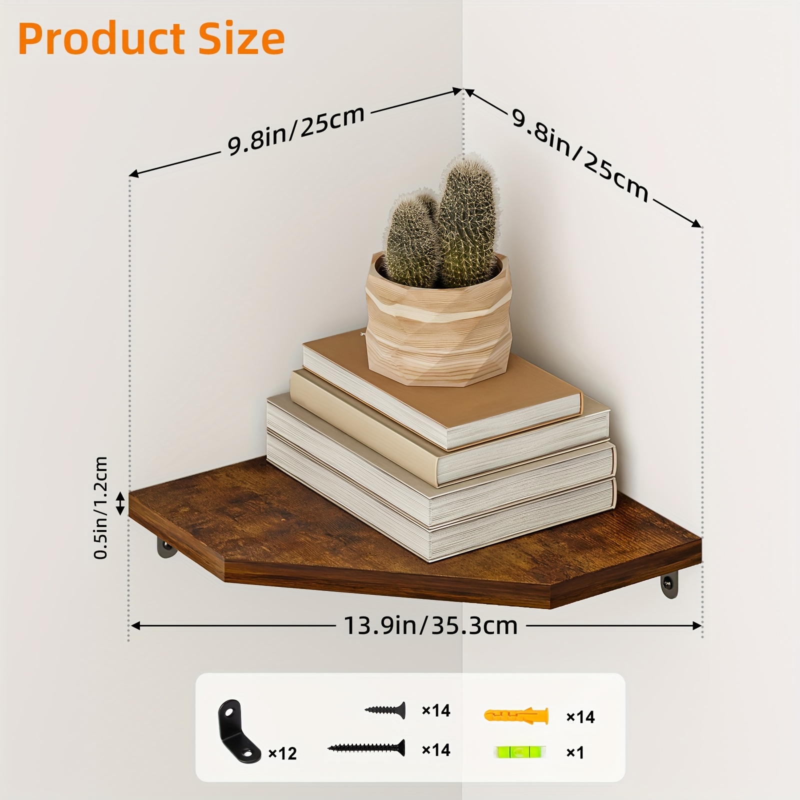 TOMNK Country Style Wooden Cor – Floating Shelves Bewertung und Preis