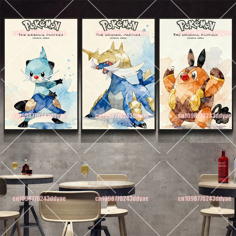Japanese Anime Pokemon Pikachu – Canvas Painting Bewertung und Preis