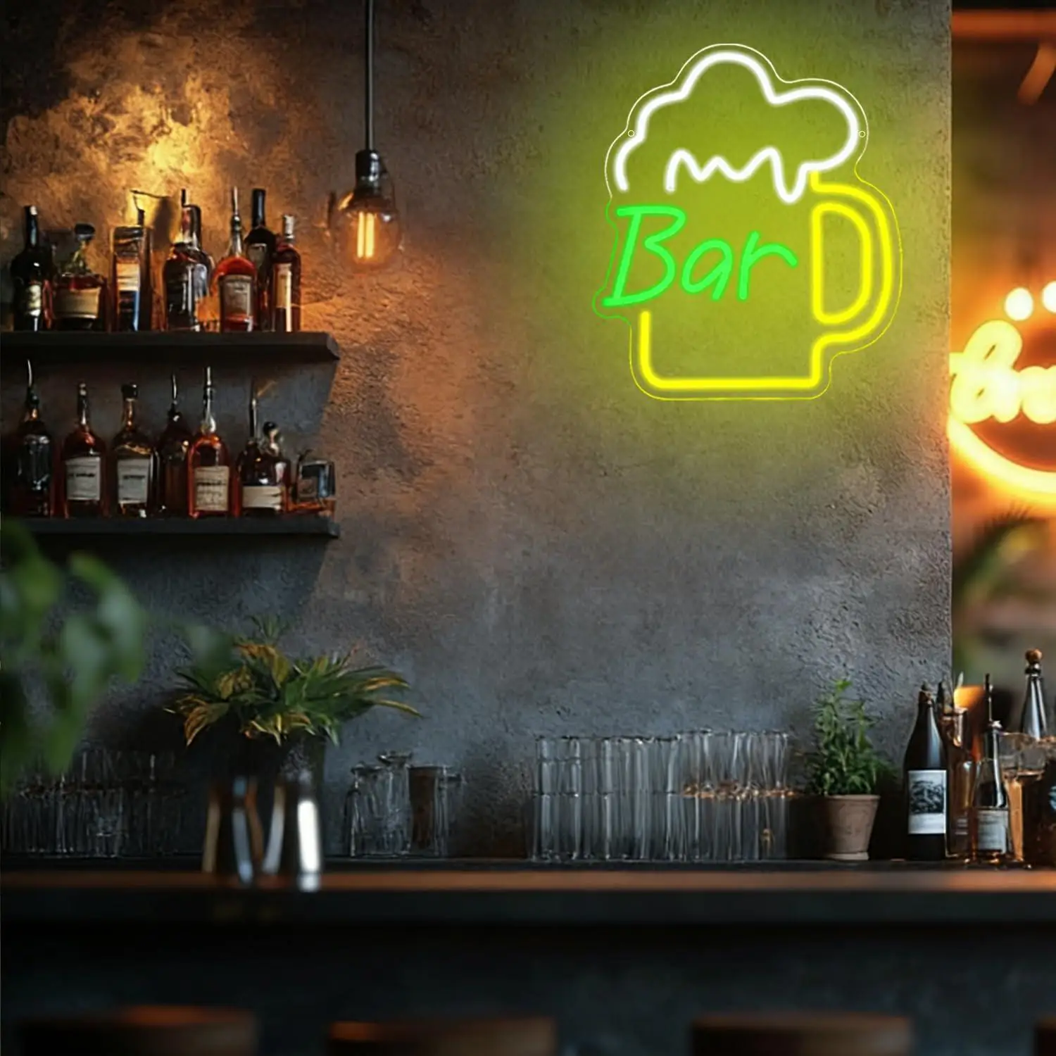 Beer Bar Neon Sign USB Dimmabl – Home Decor Shop Bewertung und Preis