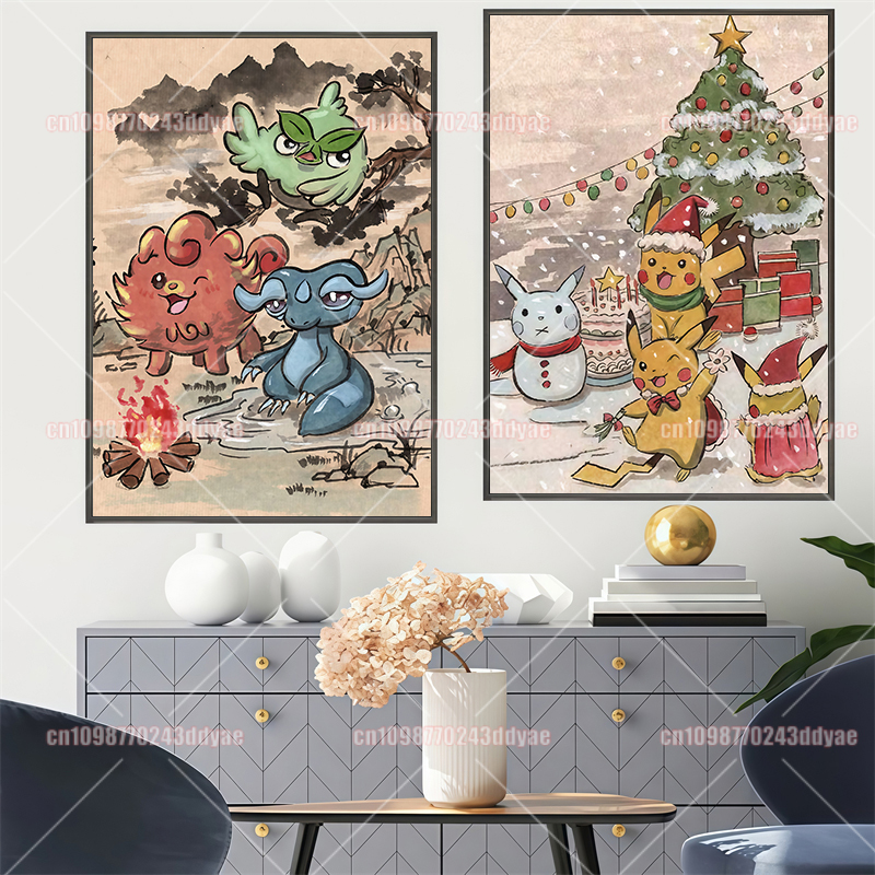 Classic Anime Pokemon Greninja – Canvas Painting Bewertung und Preis