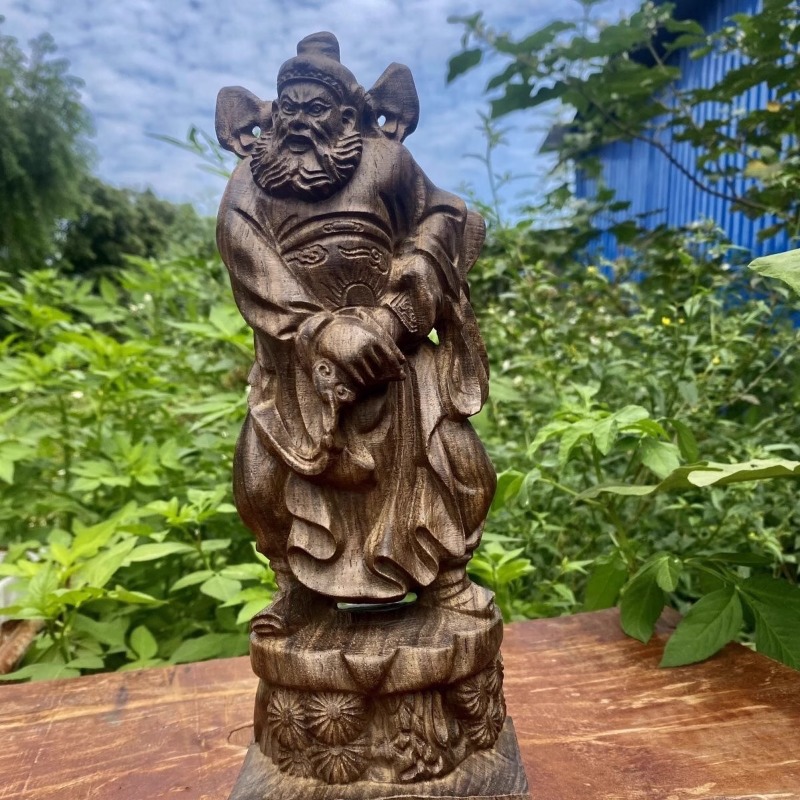 Hand Carved Vietnam Wood Zhong – Home Decor Vietnam Bewertung und Preis