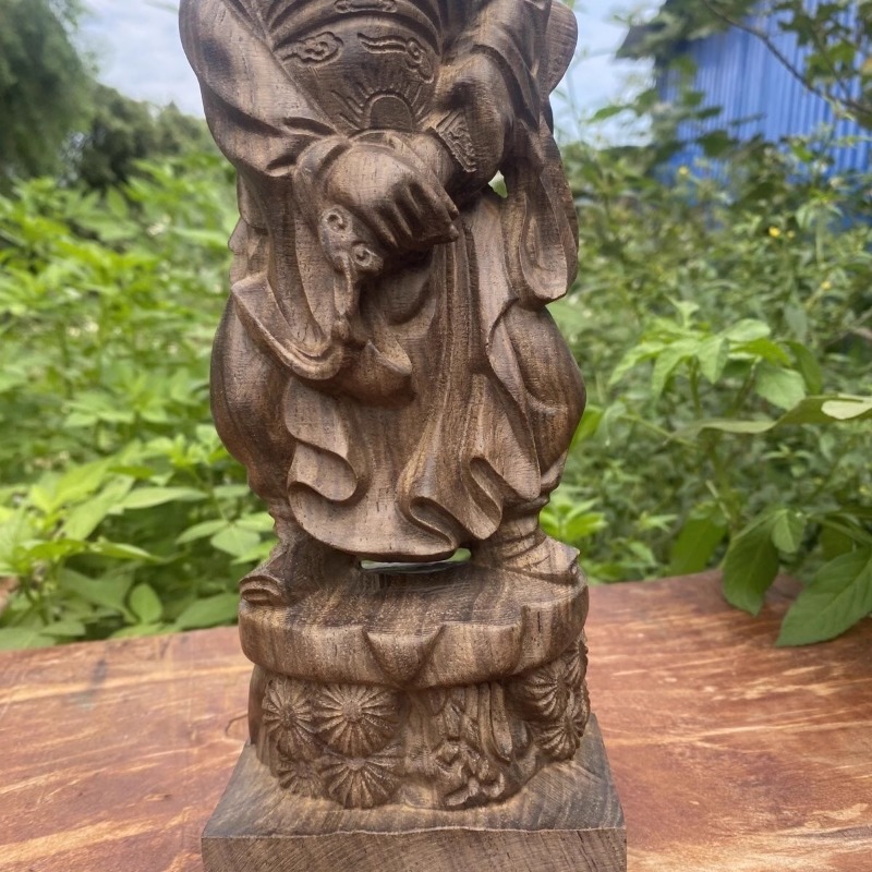 Hand Carved Vietnam Wood Zhong – Home Decor Vietnam Bewertung und Preis