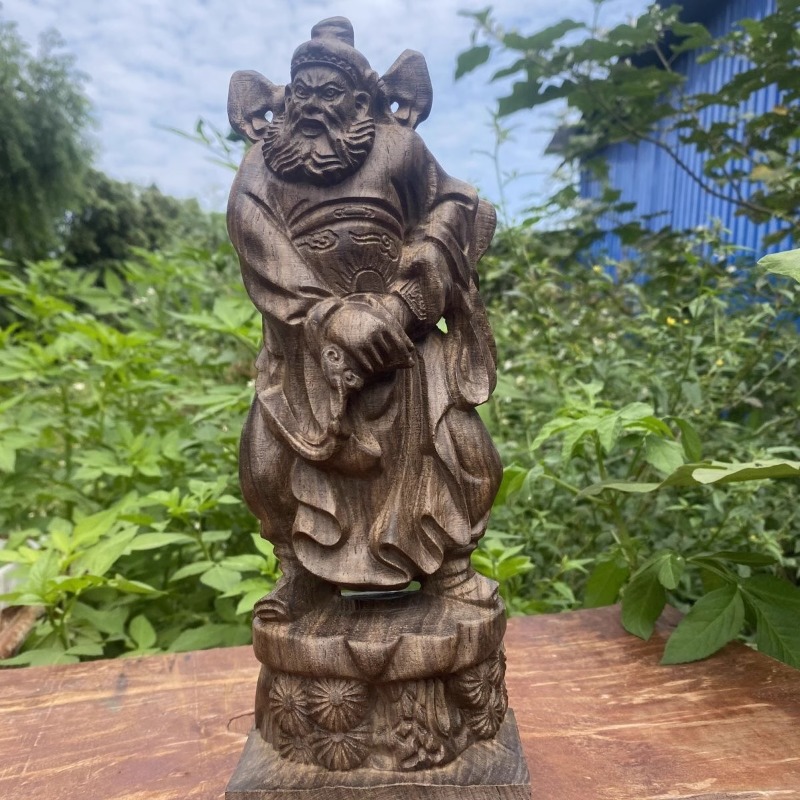 Hand Carved Vietnam Wood Zhong – Home Decor Vietnam Bewertung und Preis
