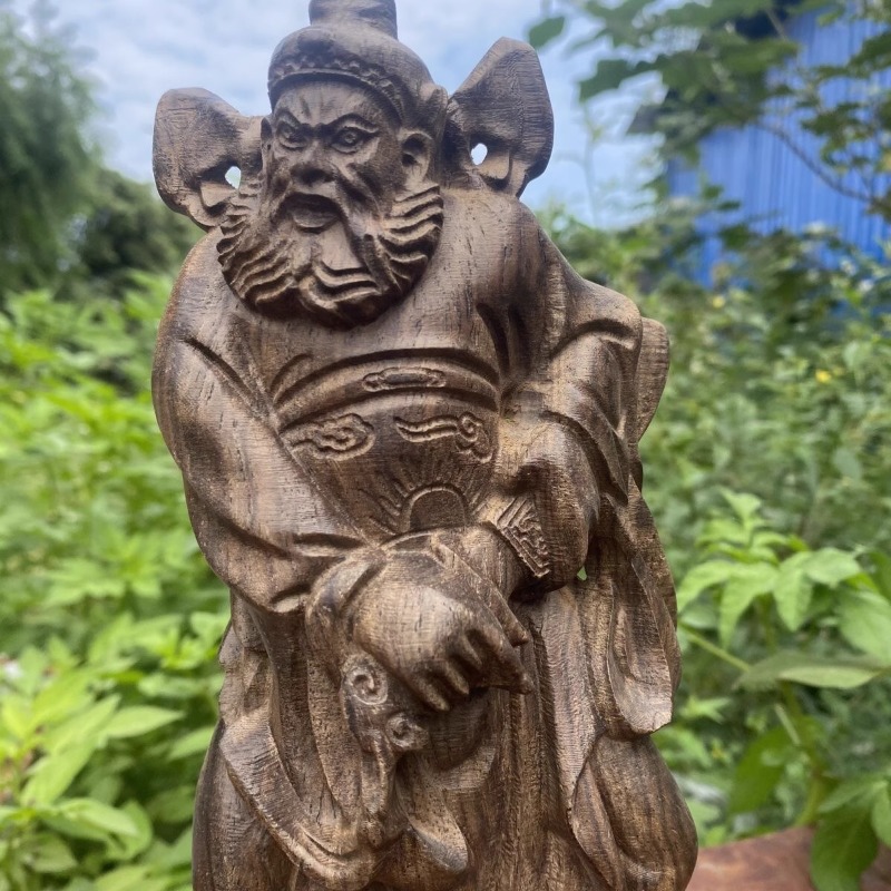 Hand Carved Vietnam Wood Zhong – Home Decor Vietnam Bewertung und Preis