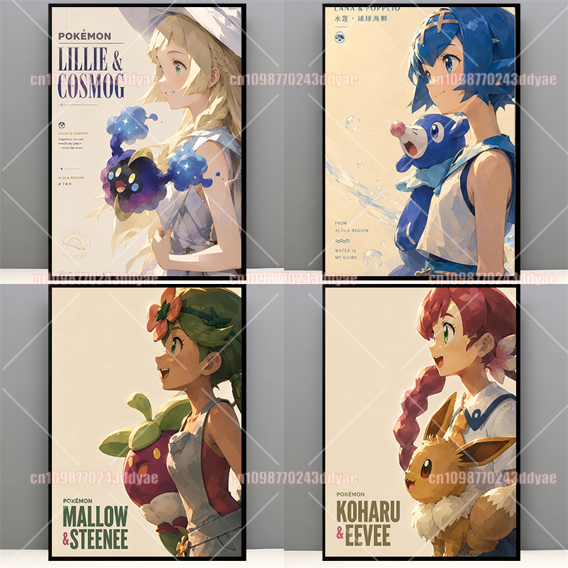 Japanese Anime Peripheral Poké – Canvas Painting Bewertung und Preis