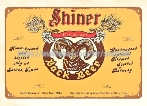 Shiner Beer brewery man cave d – Home Decor Online Shopping Bewertung und Preis