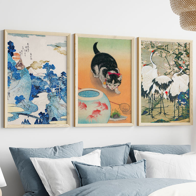 Japanese Katsushika Hokusai Ca – Home Decor Interior Bewertung und Preis