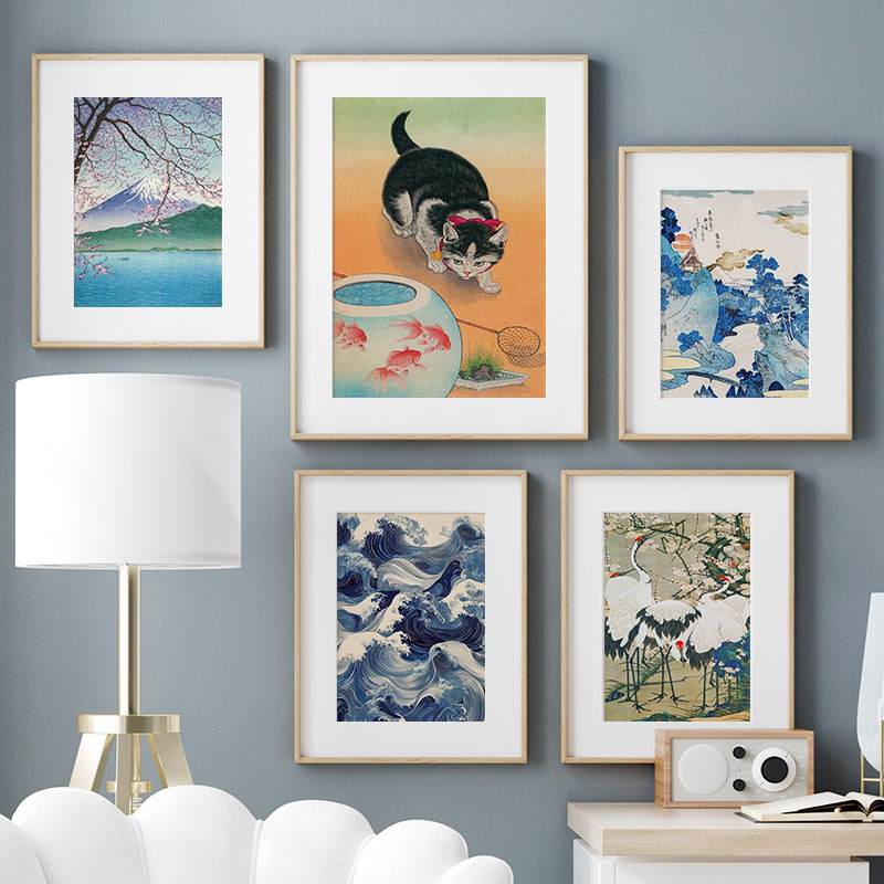 Japanese Katsushika Hokusai Ca – Home Decor Interior Bewertung und Preis