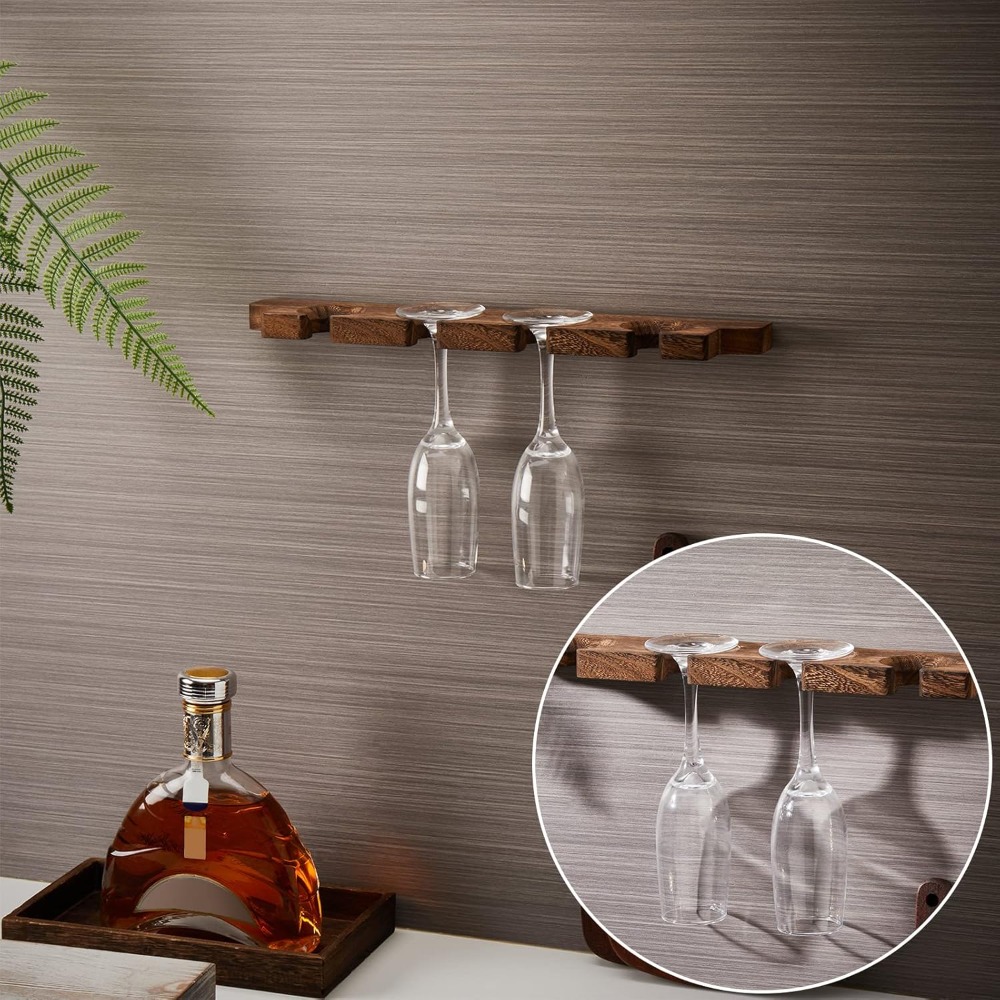 4 Pcs Wall Mounted Wood Stemwa – Floating Shelves Bewertung und Preis