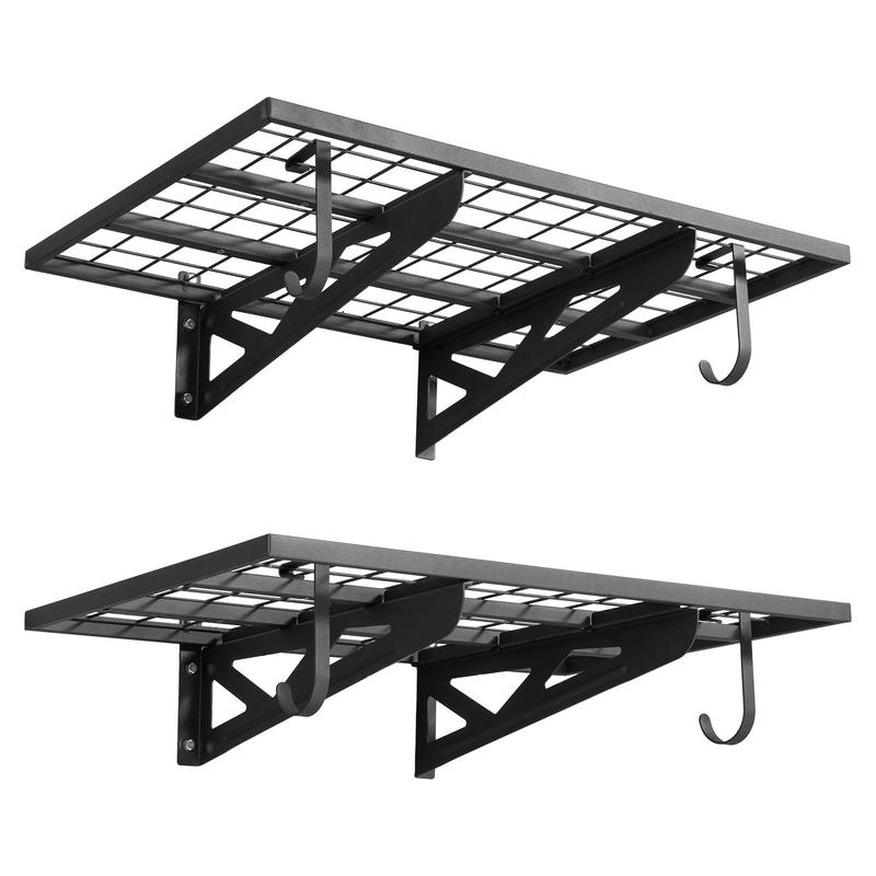 2-Tier Heavy Duty Wall Garage  – Floating Shelves Bewertung und Preis
