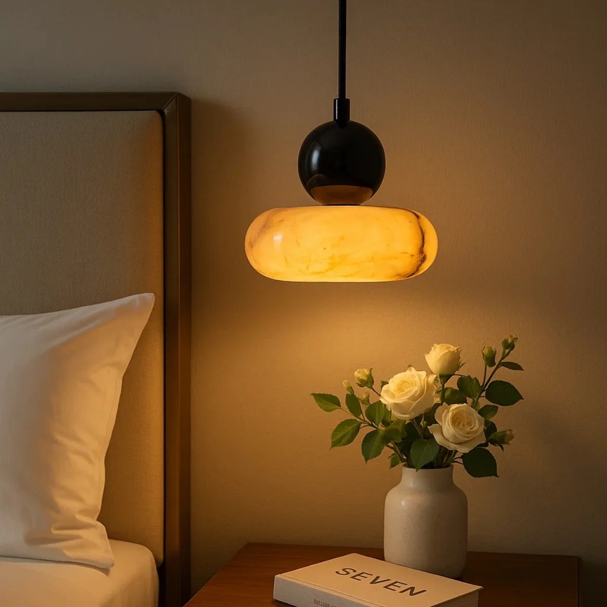 Nordic Art Bedside Pendant Lig – Hanging Moon Lamp Bewertung und Preis