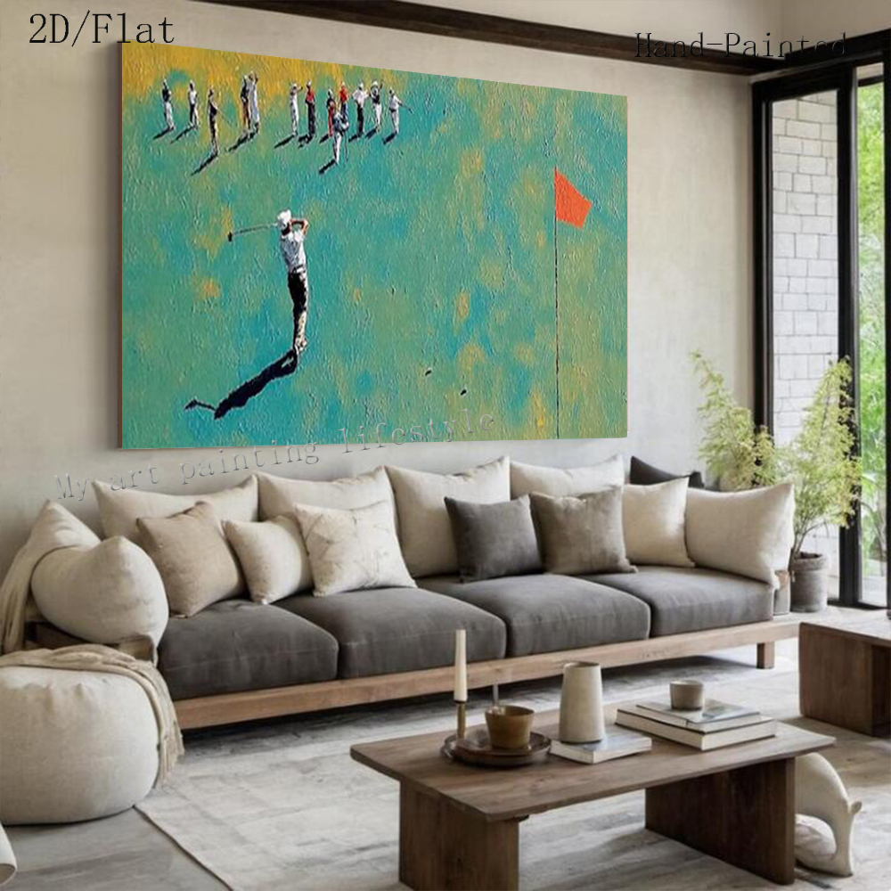 100% Handmade Abstract Oil Pai – Home Decor Enthusiast Bewertung und Preis