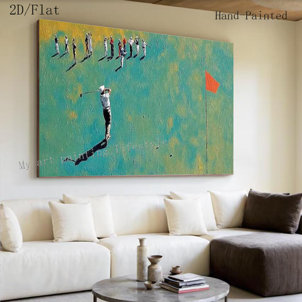 100% Handmade Abstract Oil Pai – Home Decor Enthusiast Bewertung und Preis