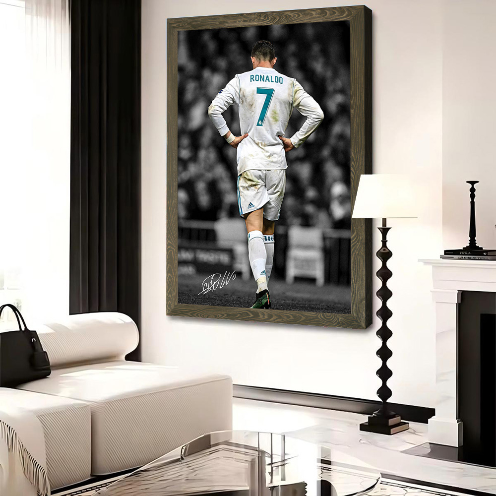 Cristiano Ronaldo Printed Canv – Home Decor Interior Bewertung und Preis