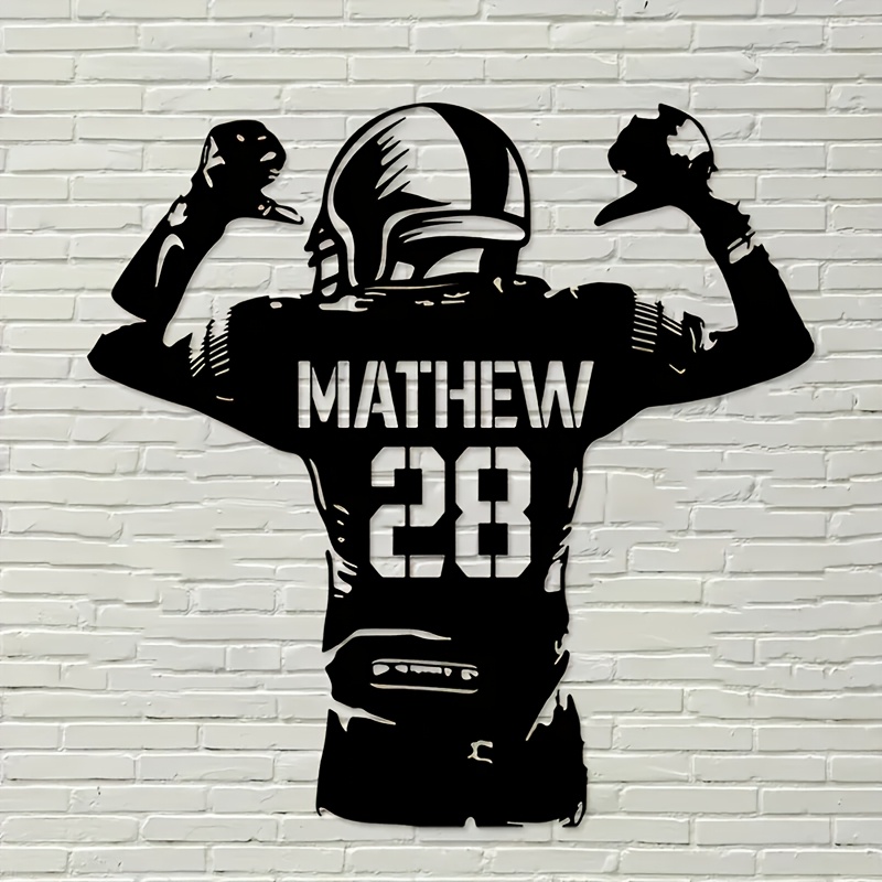 Classic Custom Football Player – Home Decor Interior Bewertung und Preis