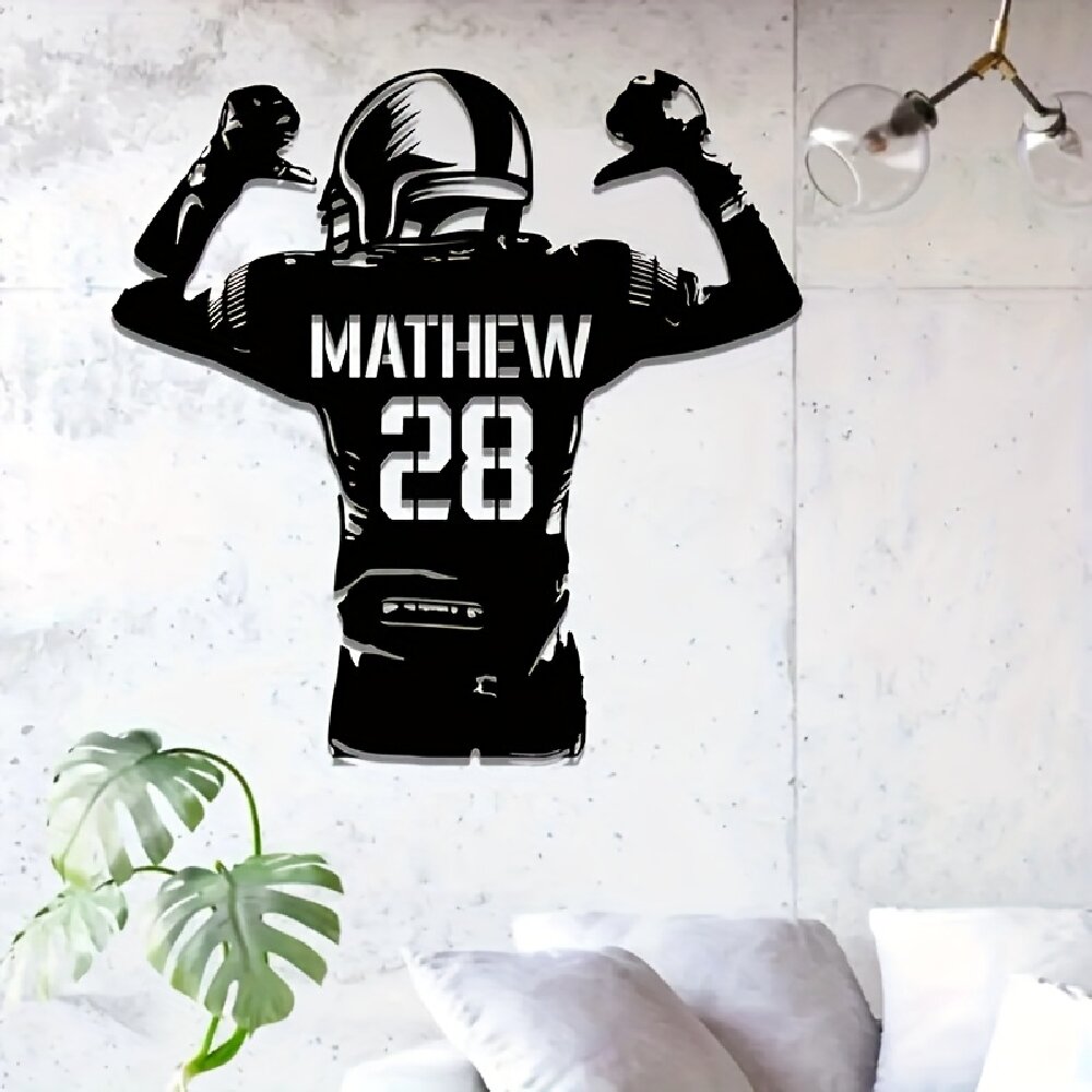 Classic Custom Football Player – Home Decor Interior Bewertung und Preis