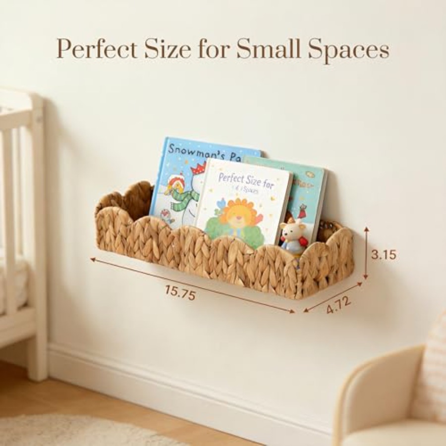 Nursery Book Shelves Scalloped – Floating Shelves Bewertung und Preis