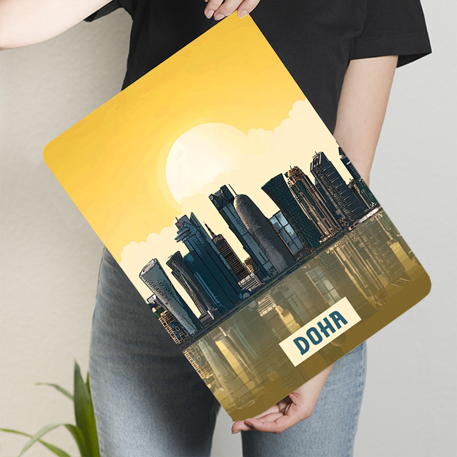 Doha Skyline Metal Wall Art Qa – Home Decor Qatar Bewertung und Preis