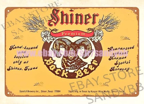 Shiner Beer brewery man cave d – Home Decor Online Shopping Bewertung und Preis