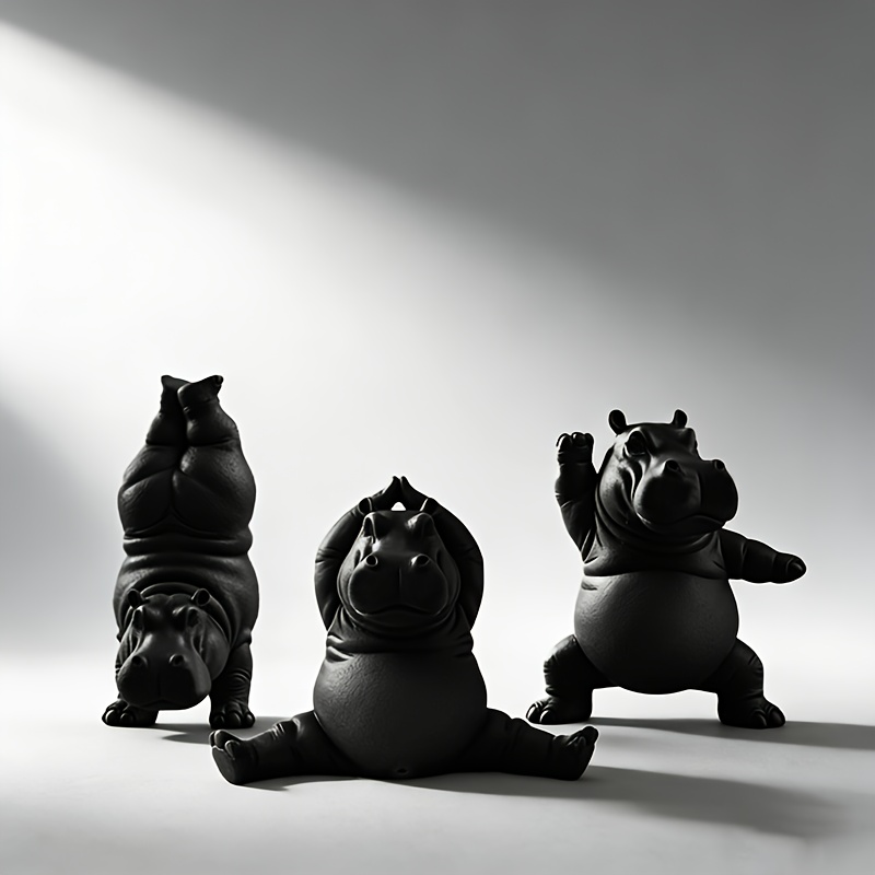 1 X Hippo Statue Ornament - Du – Home Decor Enthusiast Bewertung und Preis