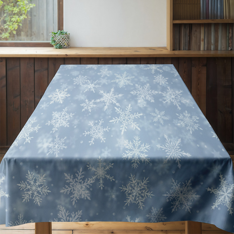 Snowflake Dining Tablecloth Wi – Home Decor Online Shopping Bewertung und Preis