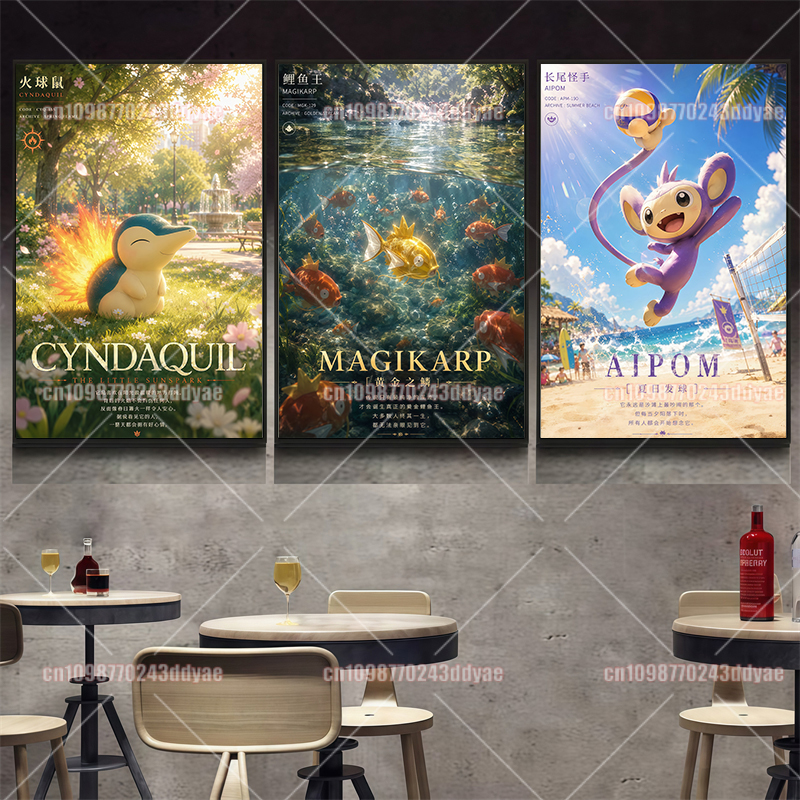 Pokemon Anime Poster HD Printe – Canvas Painting Bewertung und Preis